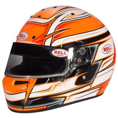 bell go kart helmets australia BELL KC7-CMR VENOM – ORANGE – Squadra Corse Racegear